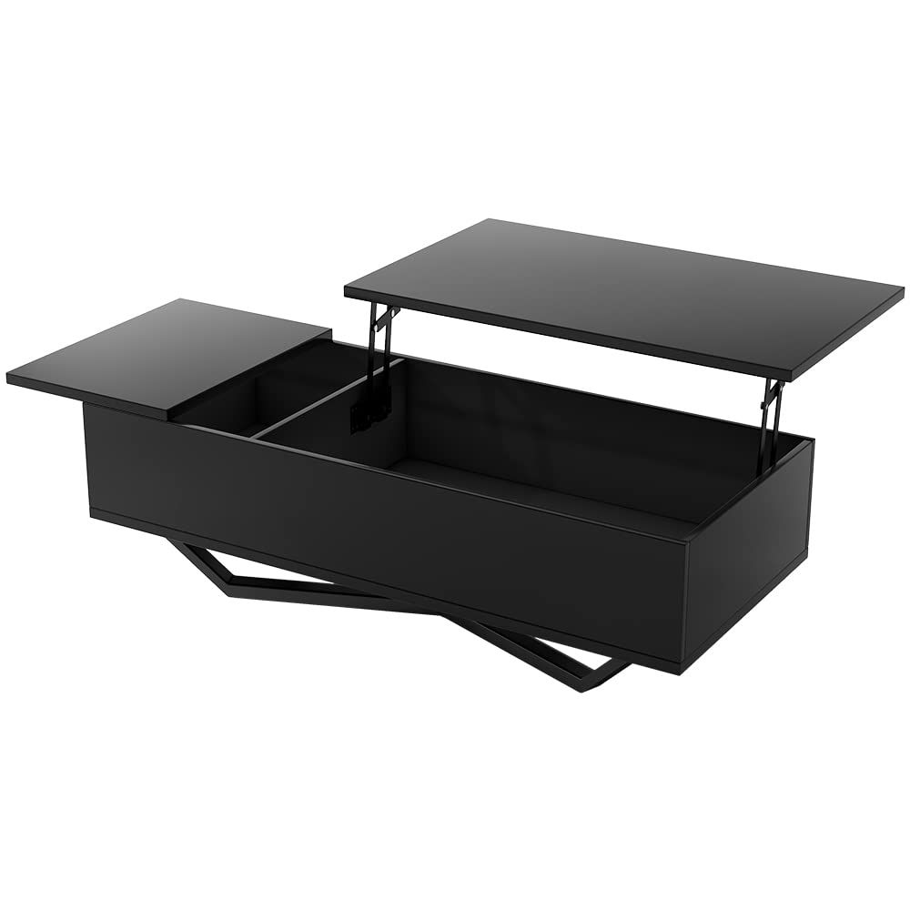 ローテーブル 収納付き テーブル センターテーブル 収納付き 天板昇降式 ローテーブル 高さ調整 大容量 簡単開閉 パソコンテーブル センターテーブル 昇降式 木製 組み立て簡単 収納テーブル おしゃれ コーヒーテー