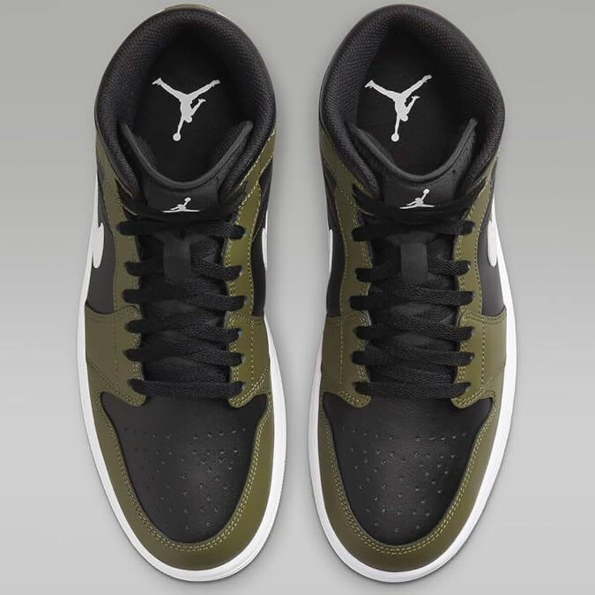 ナイキ] エア ジョーダン 1 ミッド AIR JORDAN 1 MID ブラック 