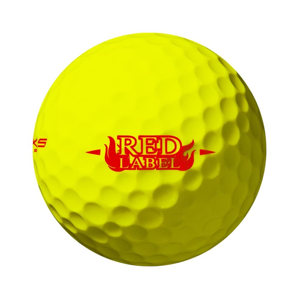 ワークスゴルフ(WORKS GOLF) ゴルフボール 飛匠 レッドラベル 極