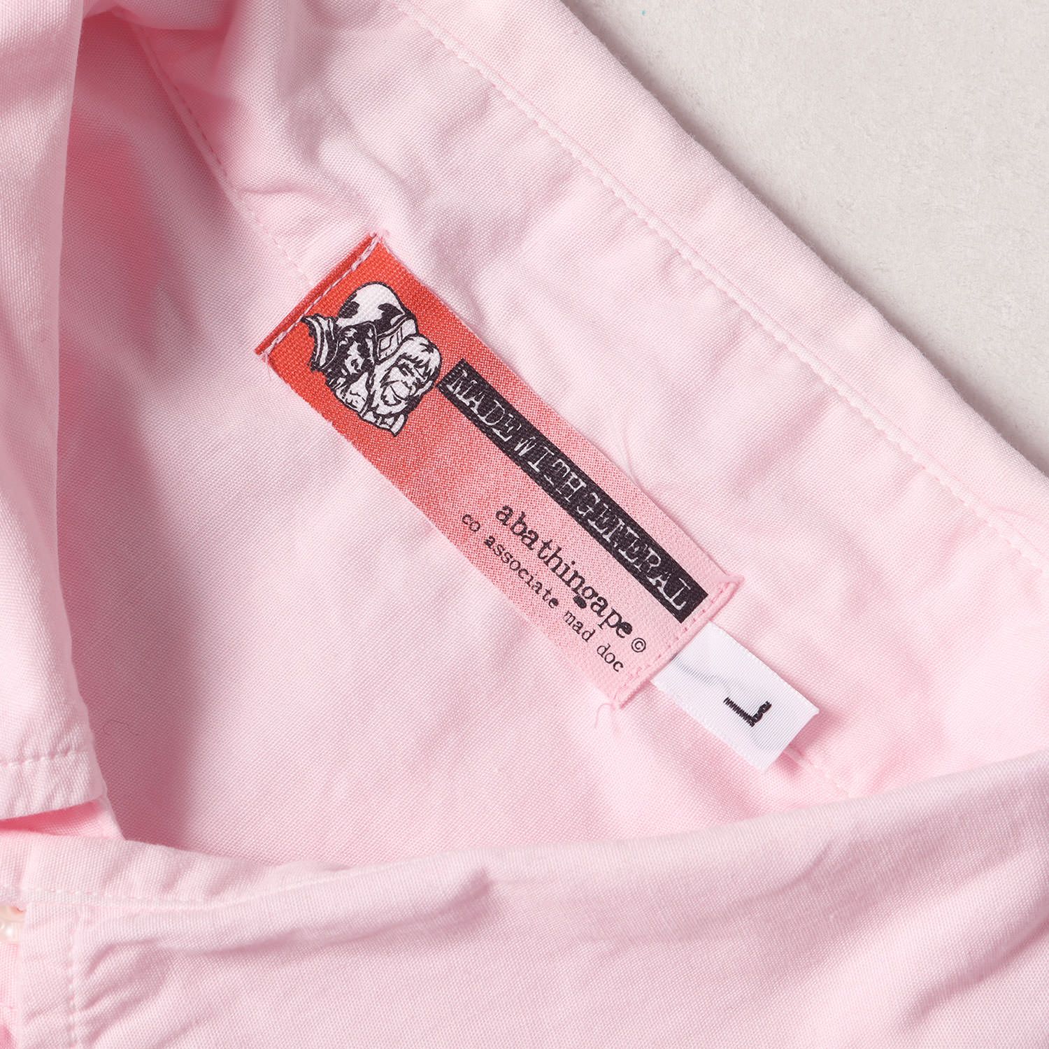 A BATHING APE ア ベイシング エイプ シャツ サイズ:L 00s 