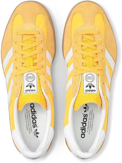  アディダス ガゼル インドア GAZELLE INDOOR イエロー フットウェアホワイト アーモンド IE 6606 27 0 cm その他 靴