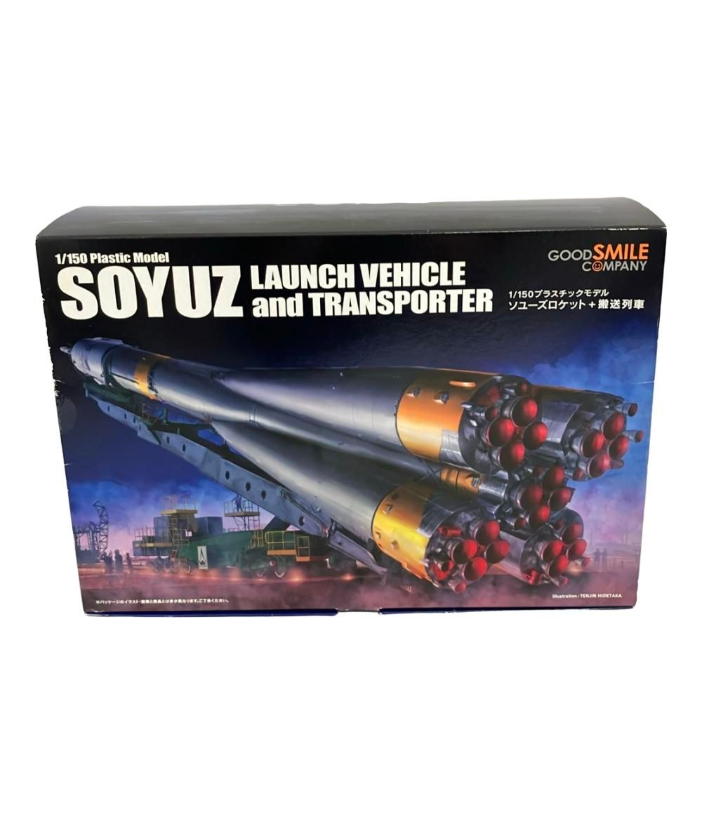 グッドスマイルカンパニー プラスチックモデル 1|150 ソユーズロケット 搬送列車 プラモデル
