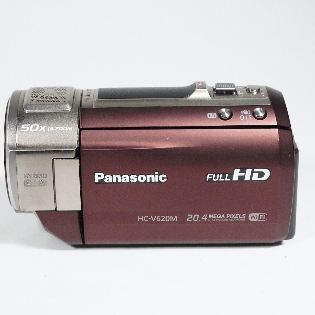 Panasonic パナソニック HC-V620M 最高 ブラウン 動作OK 返金保証/1783