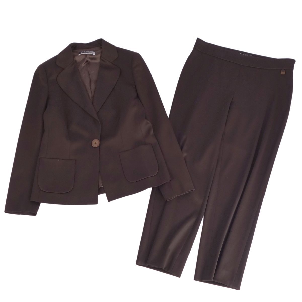 【美品】THE SUIT COMPANY ALPE SOLIVO セットアップ 美品】The Suit Company She スーツカンパニー セットアッ 【美品