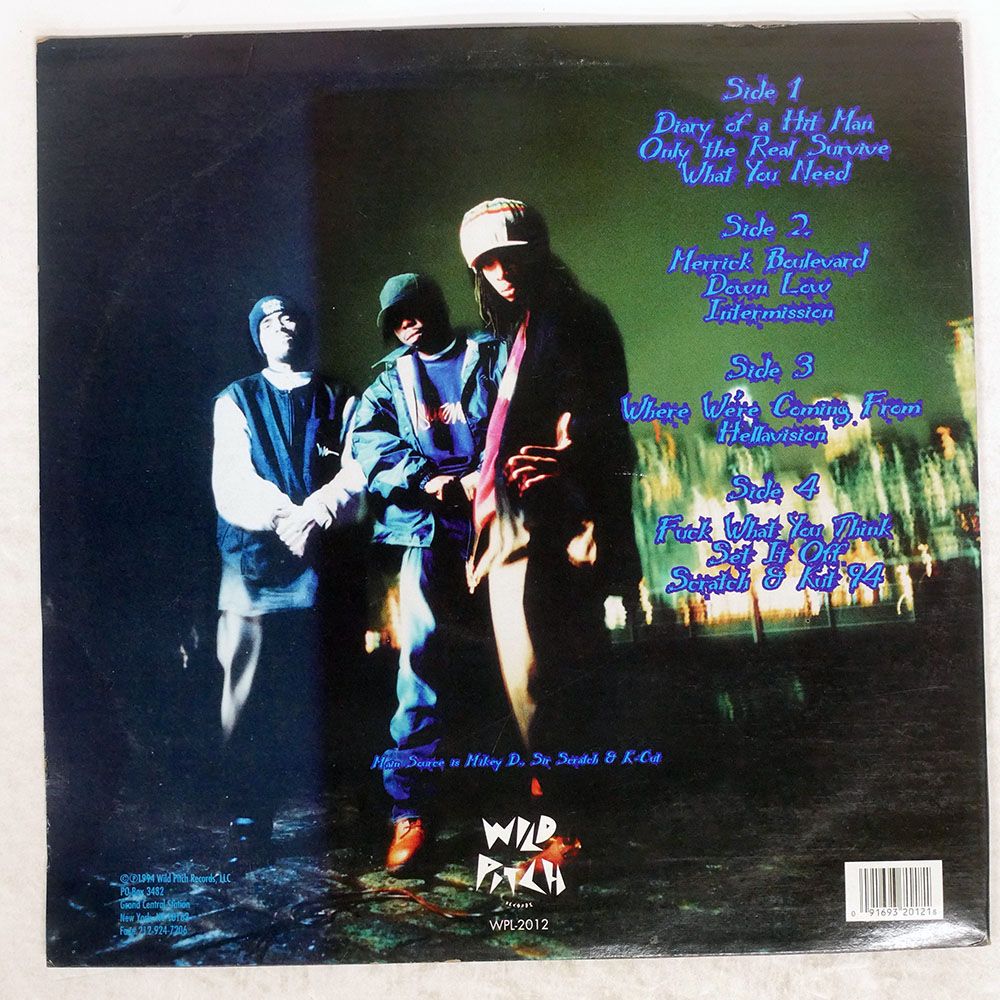 US盤 MAIN SOURCE/FUCK WHAT YOU THINK/WILD PITCH WPL2012 LP