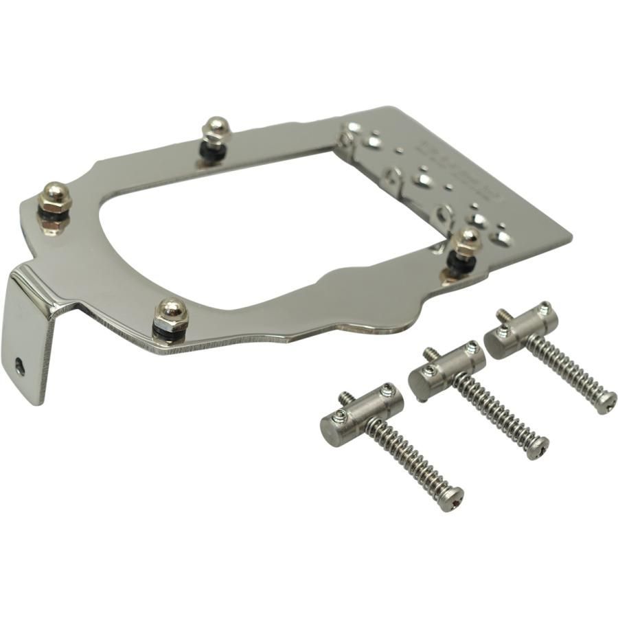 Vibramate Stage I Cabronita Telecaster Adapter Kit For Bigsby B5 カブロニータ テレキャスター用 マウントキット クローム ショート