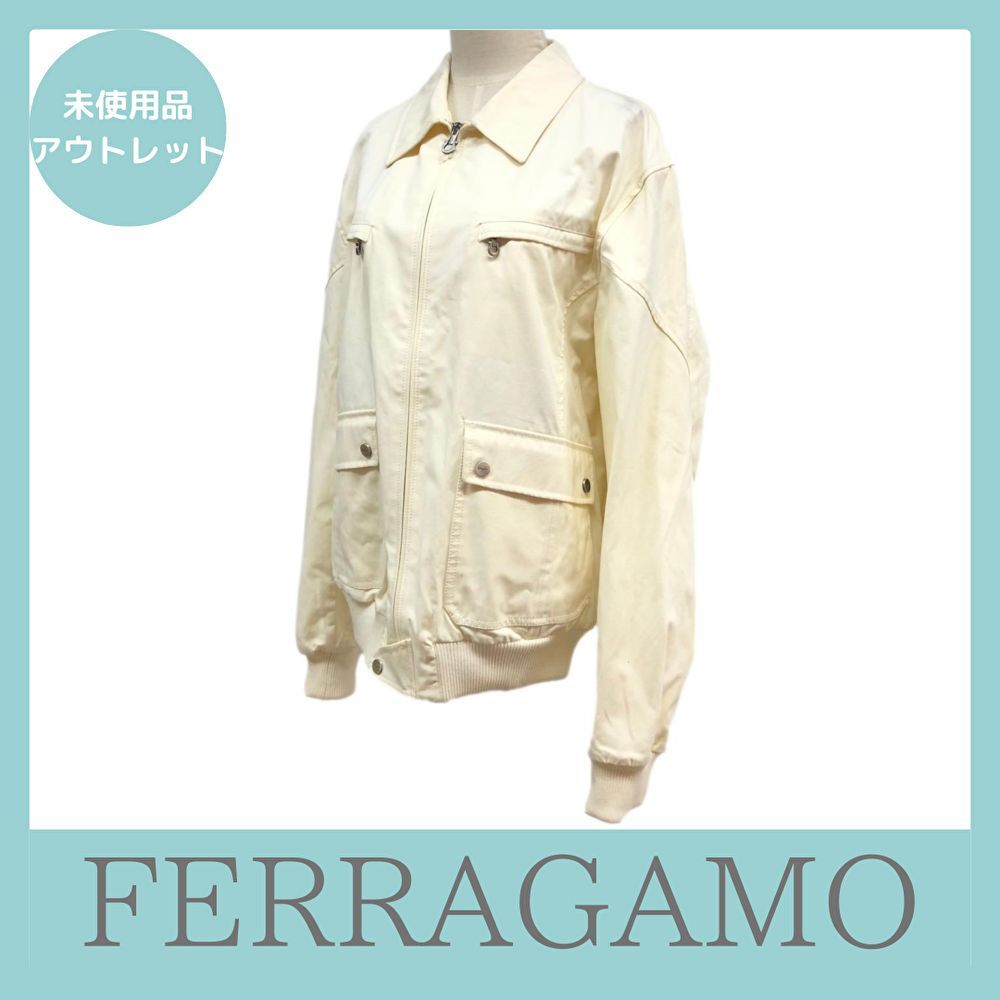 Ferragamo フェラガモ ブルゾン アウター 54 サイズ - メルカリ