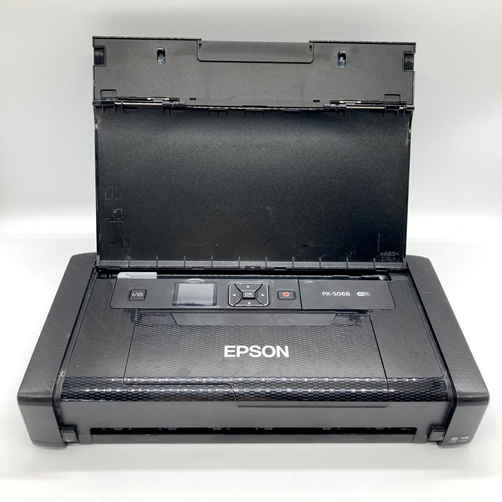 【新品通販】 EPSON PX-06B 本体3台まとめ エプソン ブラック 小型 ハンディ モバイル プリンター ジャンク品 パーツ 通電 済 D059 最安値に挑戦！