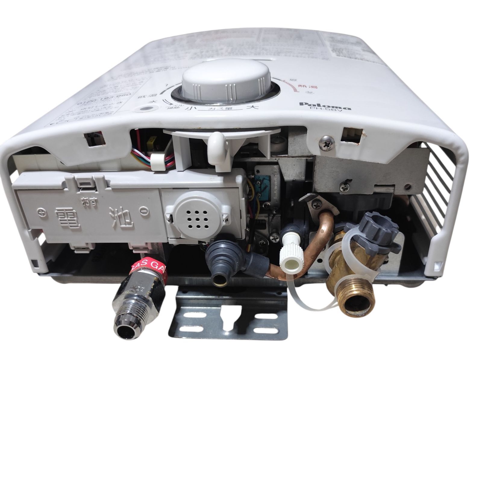 管理番号3029 パロマ ガス給湯器 PH-5 BV ガス湯沸器 プロパンガス LP タイプ 音声お知らせ機能付 元止式