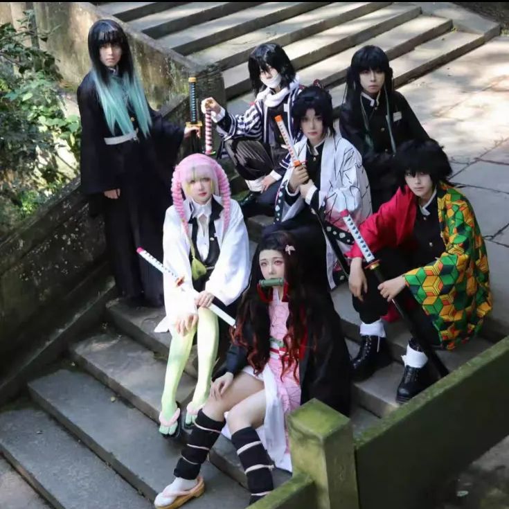 コスプレ　鬼滅の刃　セット テレビアニメ「鬼滅の刃」公式！ キッズ向けなりきりセット親子で