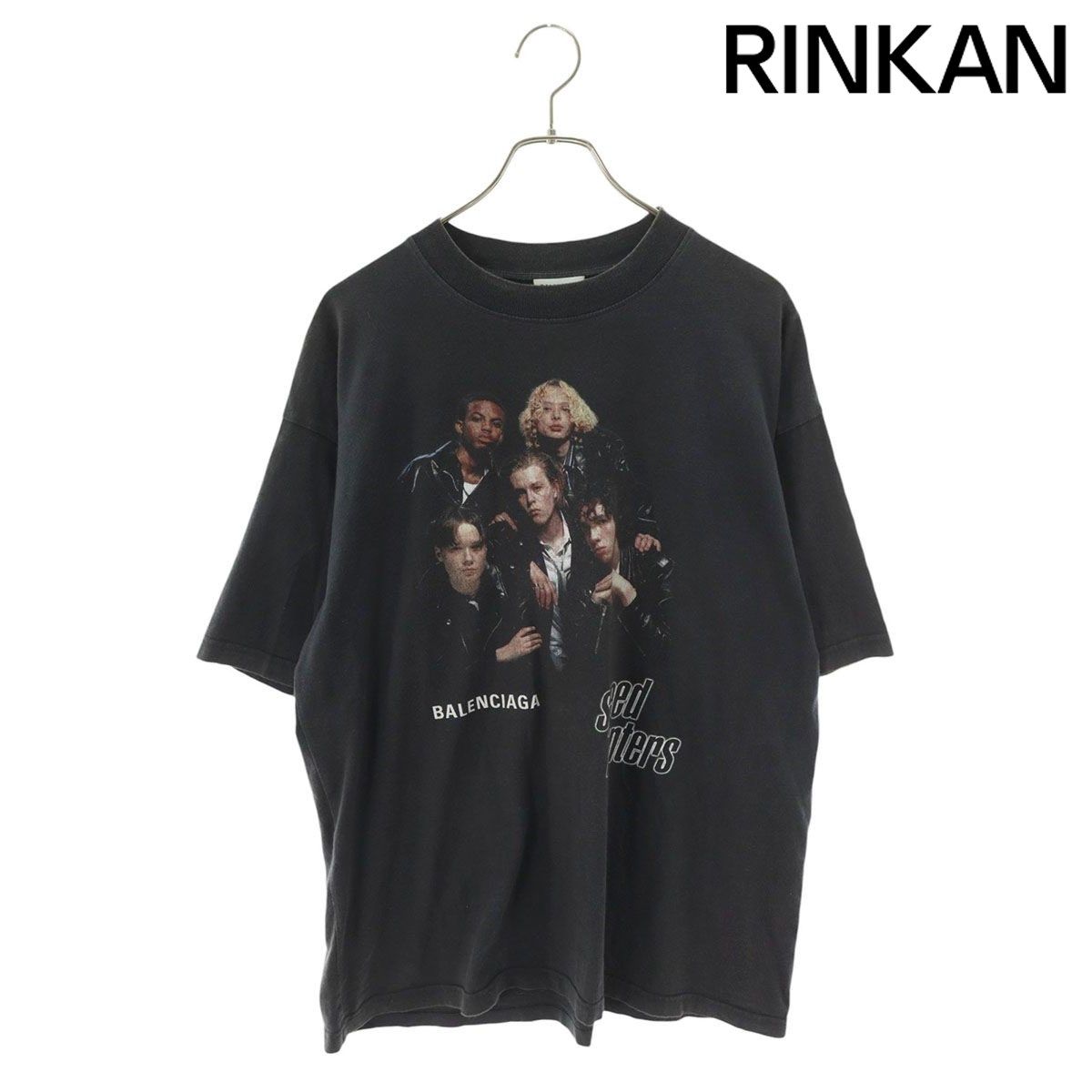 バレンシアガ  541702 TCV38 スピードハンターズプリントTシャツ メンズ XS