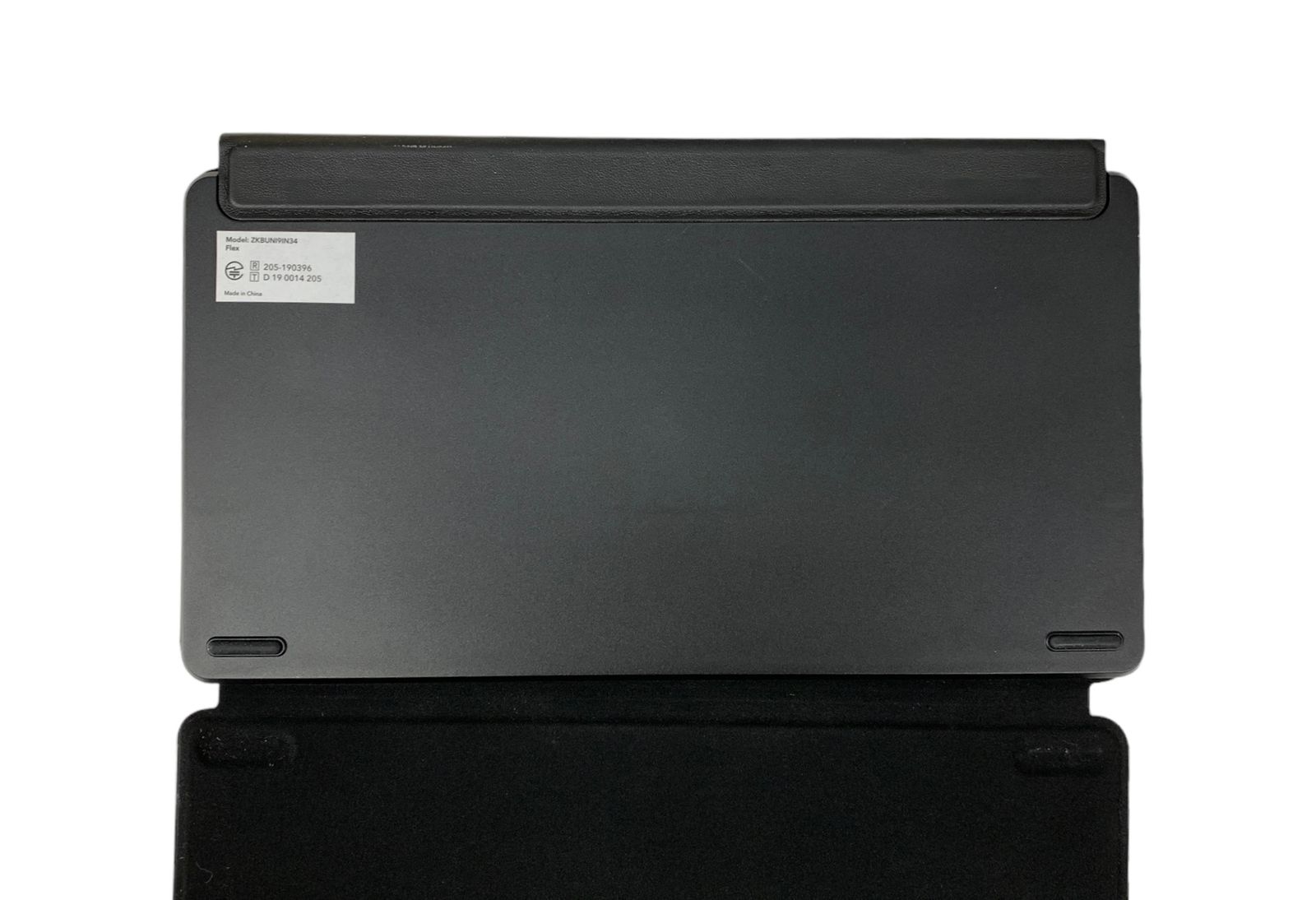 リメイクデニム フリル付きリュック ハンドメイド ブラックデニム