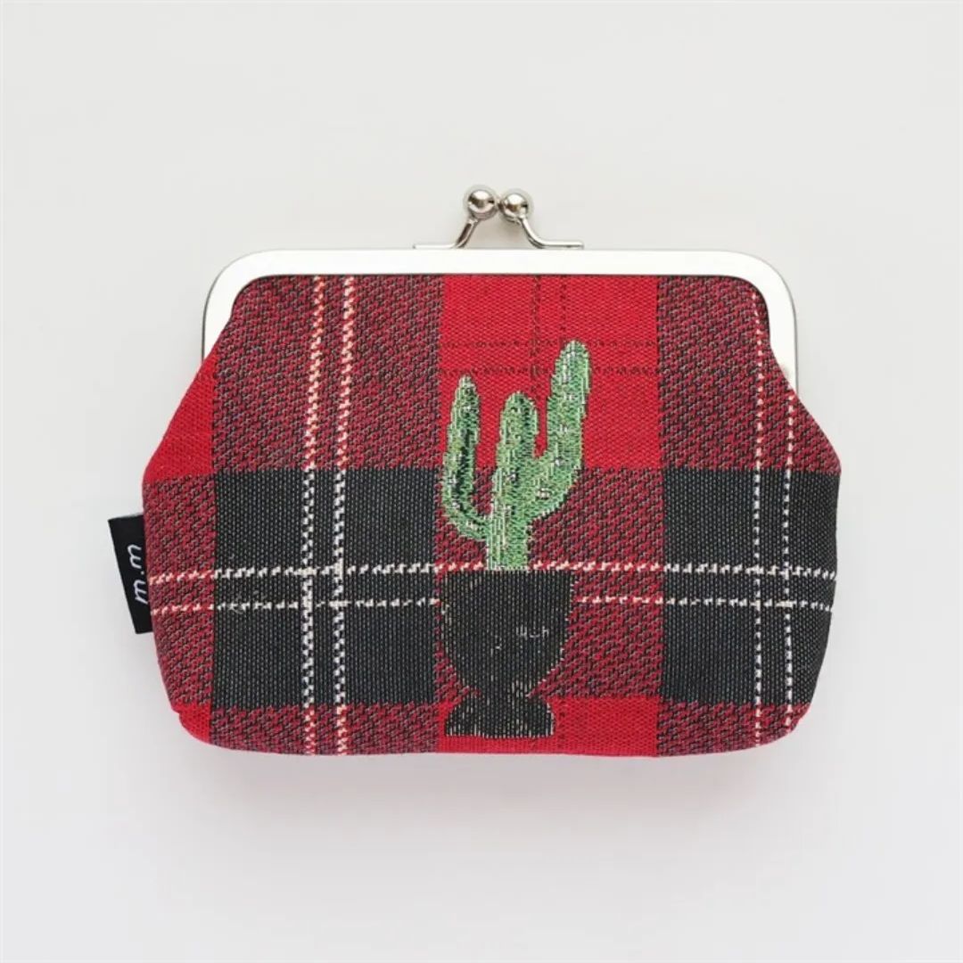 松尾ミユキMini purseがま口maron猫ねこネコがまぐち