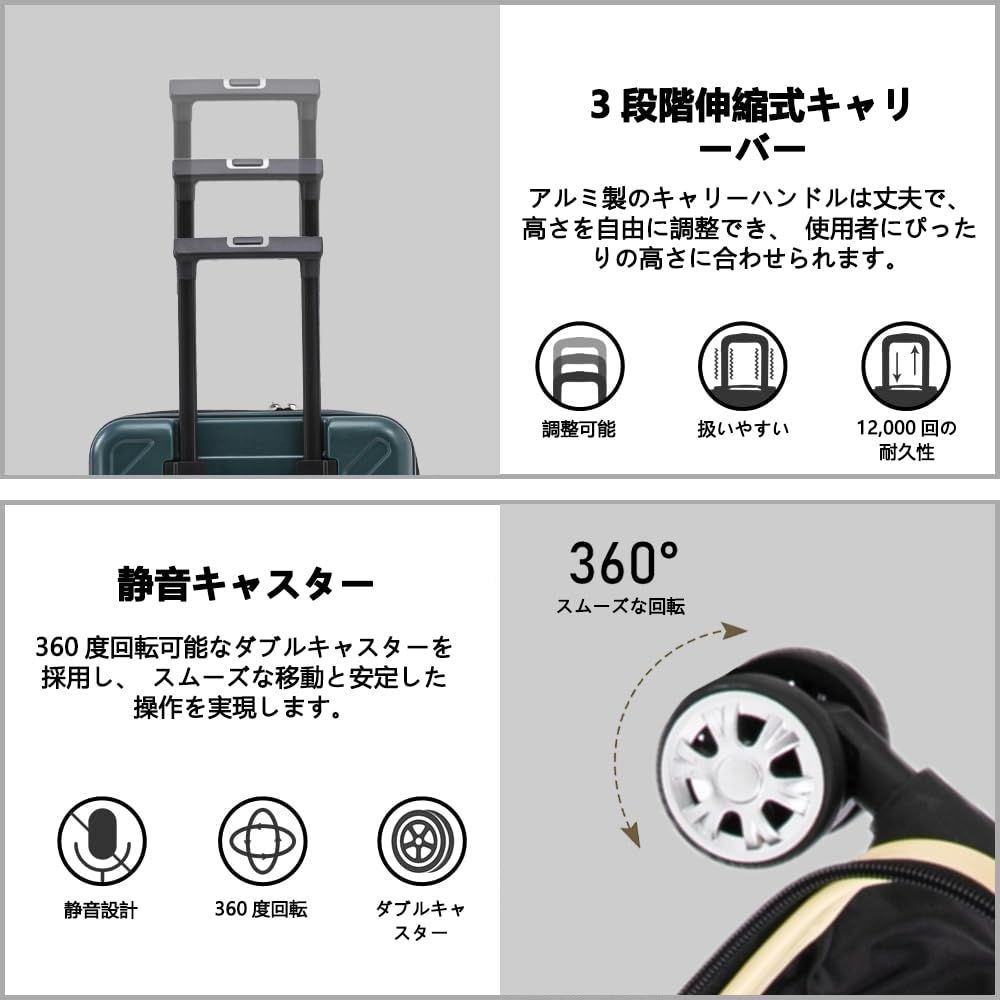 折りたたみスーツケース Sサイズ