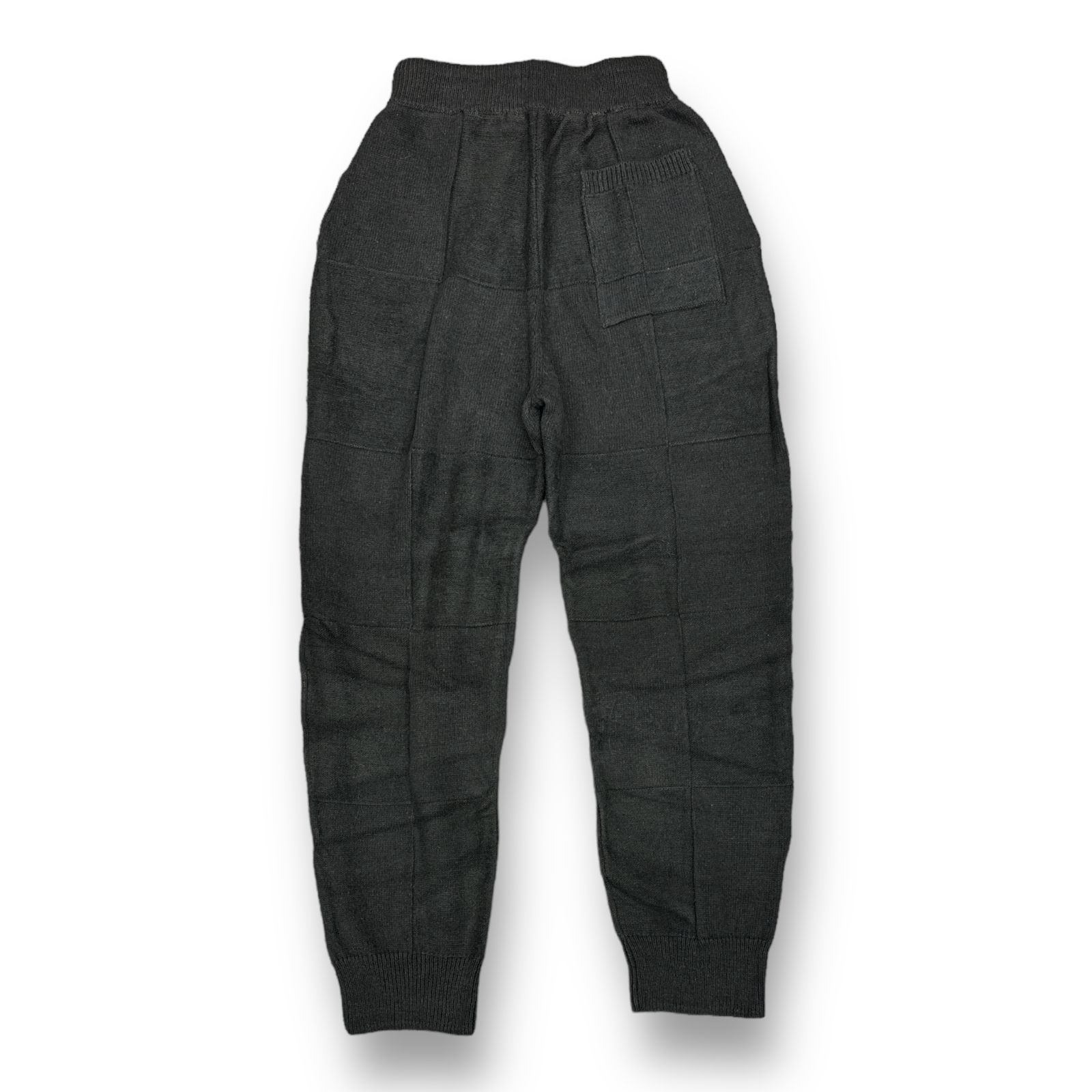 YOKE ヨーク 22AW BLOCK CHECKED KNIT PANTS ニットイージーパンツ YK22AW0430S ブラック 3 ah99hsDX3pbZ3wv996MnSo.jpg@jpg