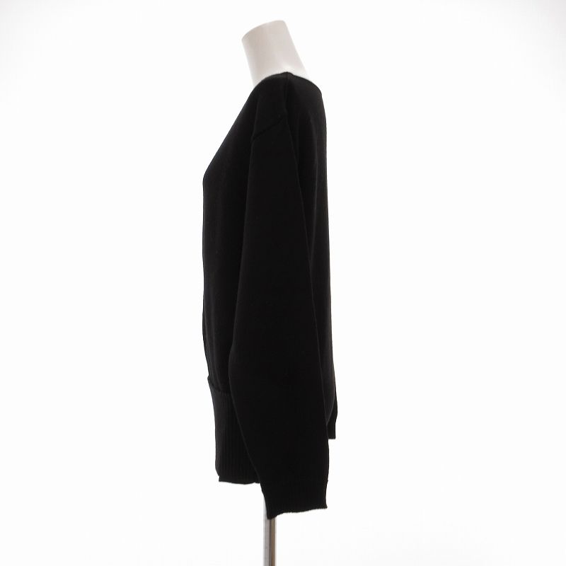 マックスマーラ WEEKEND LINE ウィークエンド セーター 長袖 Vネック ウール トップス レディース Mサイズ ブラック系 MAX MARA MAXMARA WEEKEND LINE MAX MARA Weekend マックスマーラ