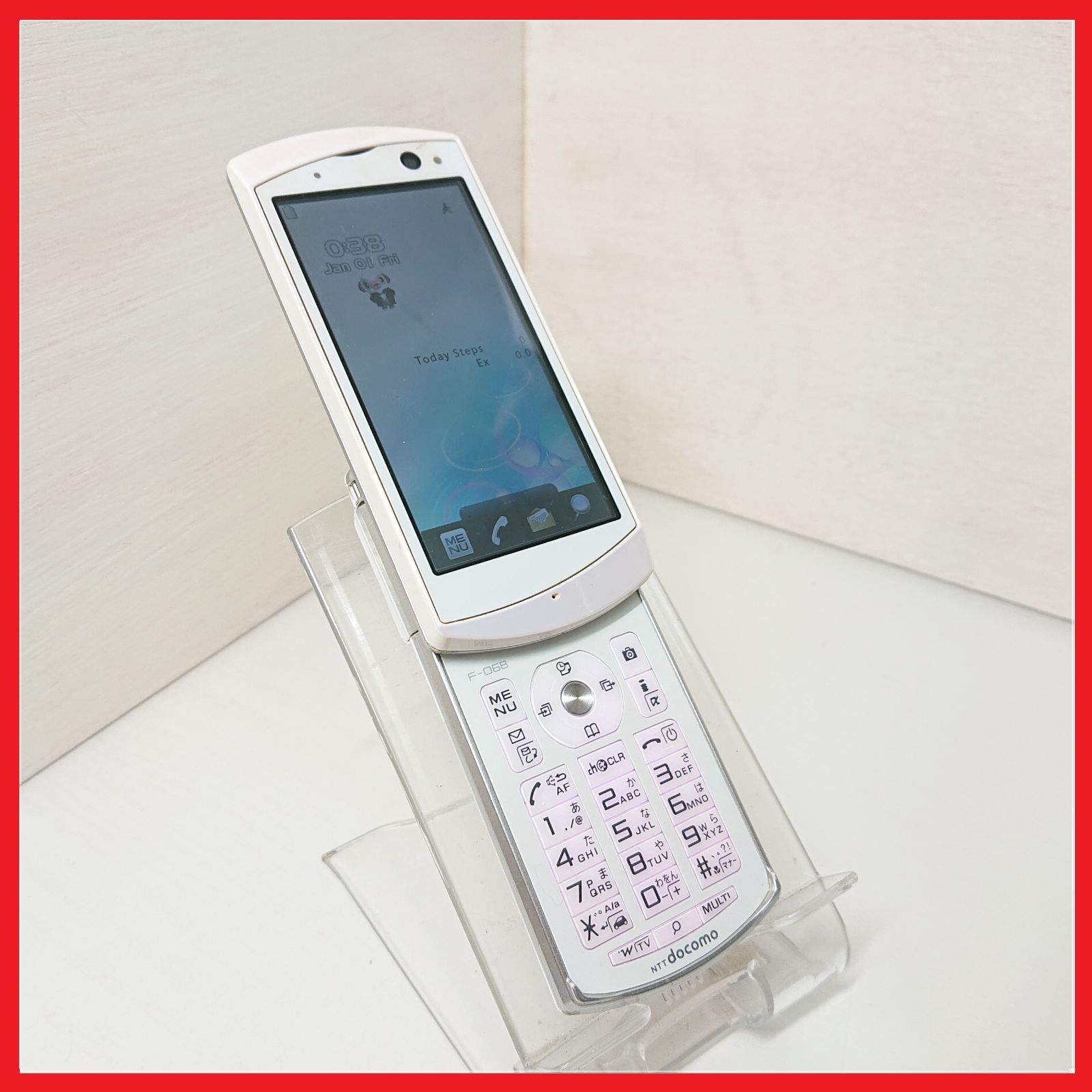 docomo F-06B PRIME series【動作保証付】：ガラケー 携帯電話 - メルカリ