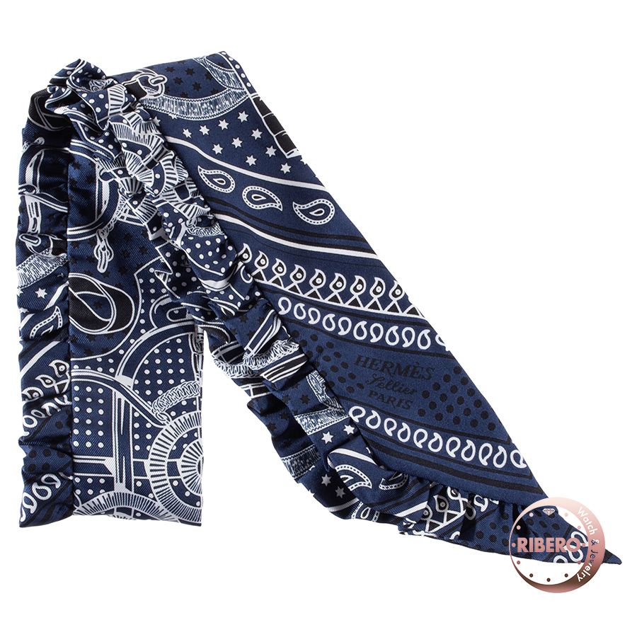 HERMES エルメス Eperon d'Or Bandana エプロン ドール バンダナ