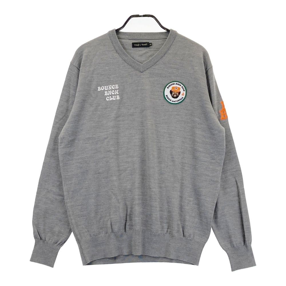 サイズ:XL ROUGH&SWELL ラフアンドスウェル RSM-20275 Vネック サイズ:XL ROUGH&SWELL ラフアンドスウェル RSM-20275 Vネック