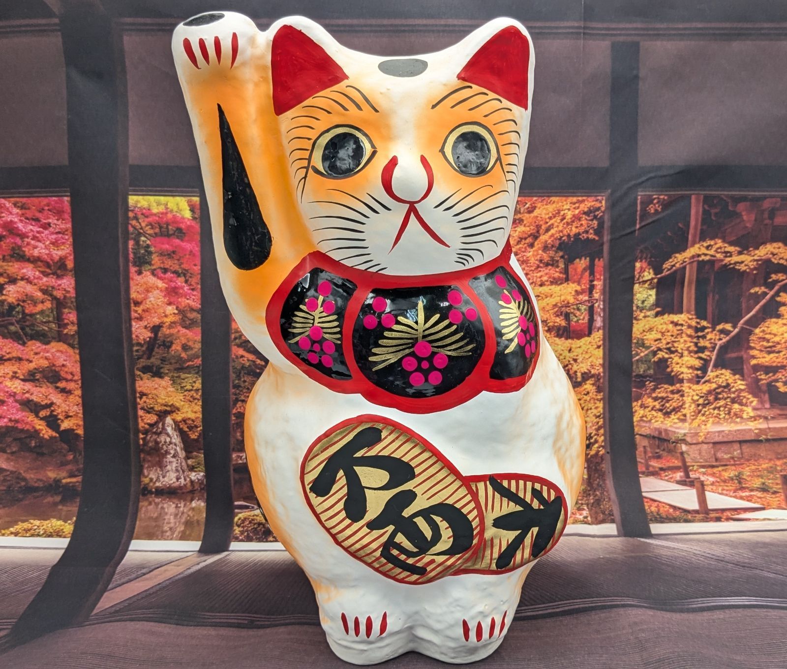 高崎張り子 招き猫セット 伝統工芸品 縁起物 高崎張り子 招き猫セット 伝統工芸品 縁起物