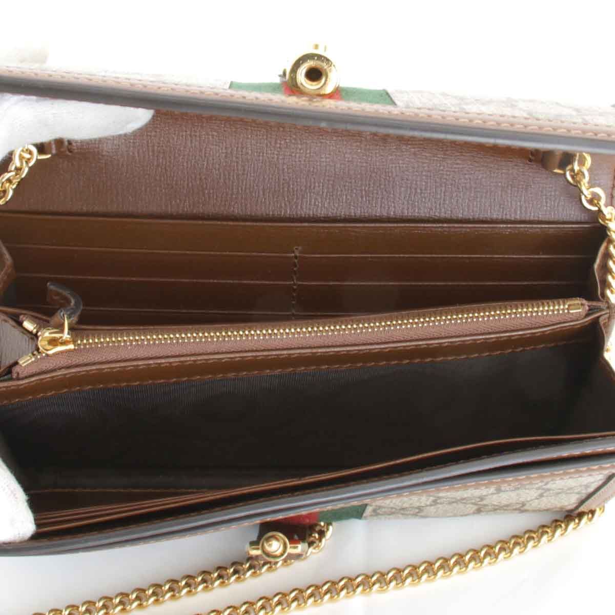 美品『USED』 グッチ ジャッキー チェーンウォレット 652681・2184 