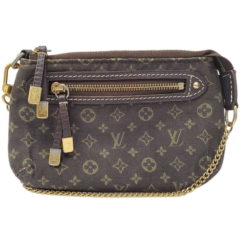 LOUIS VUITTON ルイ ヴィトン モノグラム ミニラン ミニポシェット アクセソワールM95668 中古 ポーチ レディース レア  32403K176