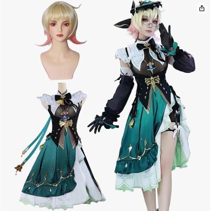 原神 げんしん 調香師 エミリエ コスプレ衣装 ウィッグ付き 大人用 仮装 文化祭 ゲーム Genshin Impact cosplay 変装 仮装 プレゼント 祭り