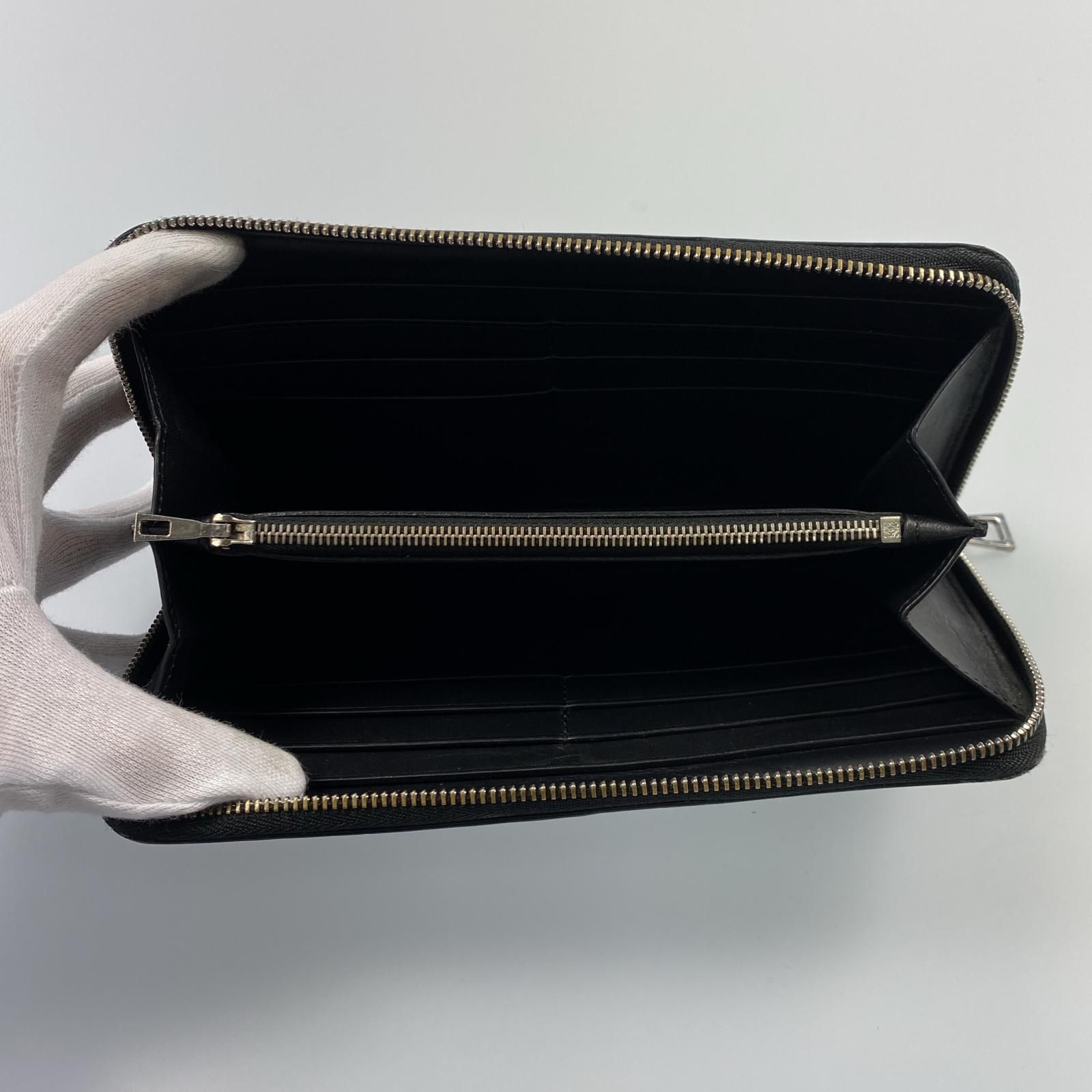 姫路東店】 中古 LOEWE | ロエベ 長財布 ZIP AROUND WALLET C565T12X03  