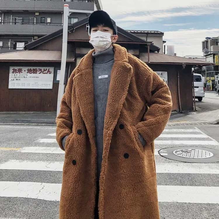 楽天市場】ボアコート ファーコート メンズ ロングコート チェスター 