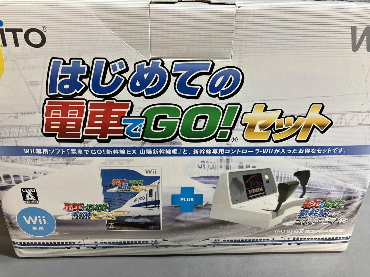 ジャンク Wii はじめての電車でGO!セット