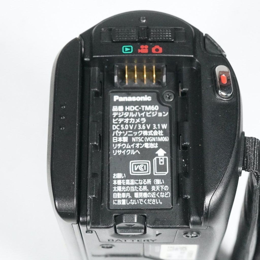 【動作確認ＯＫ】Panasonic　HDC-TM60 Panasonic HDC-TM60 HD PAL Camcorder (Black) HDC-TM60KE B&H Photo