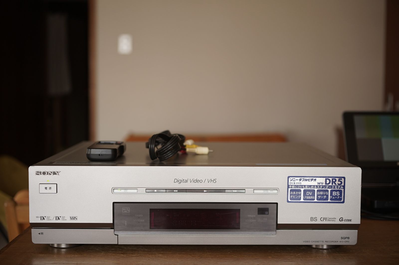 訳あり品 SONY WV-DR5 VHS DV MINI DV ビデオデッキ - メルカリ