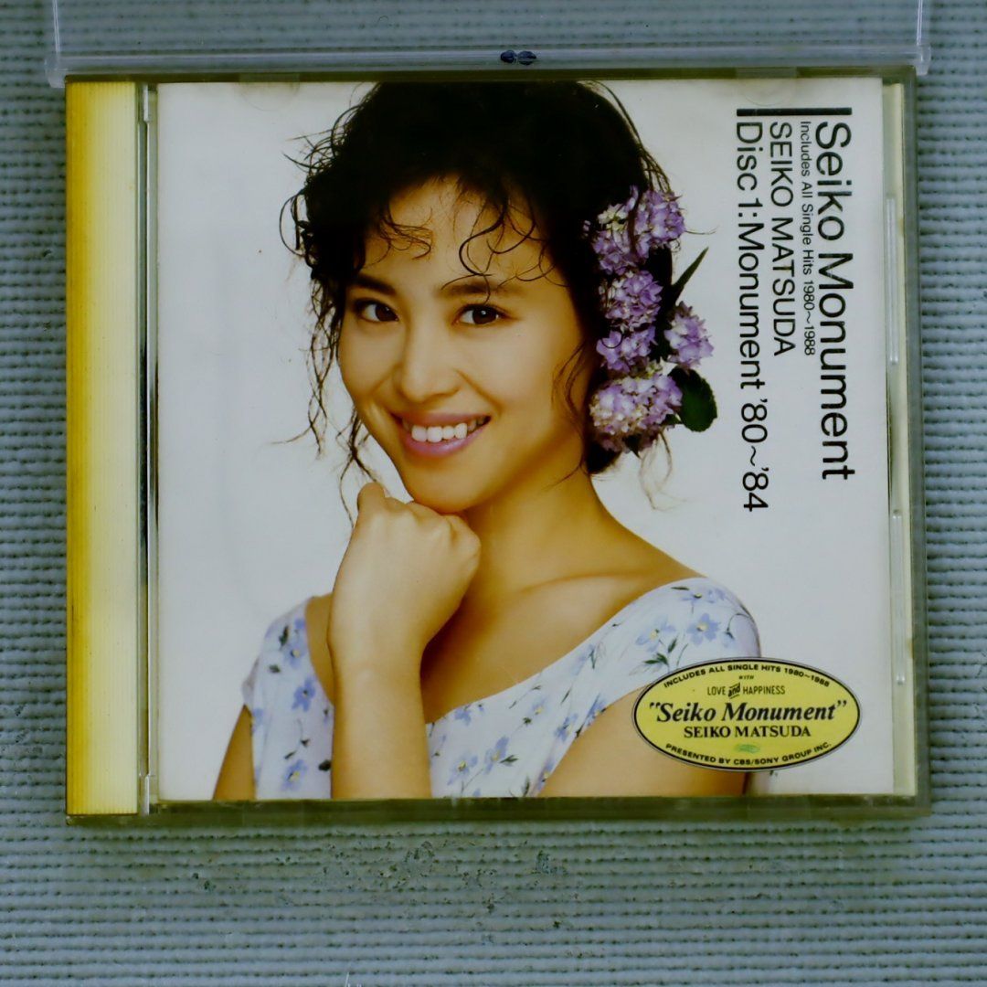 中古CD☆松田聖子/Seiko Matsuda□ Seiko Monument '80‐'84 □+++++++B00626/【盤  /邦楽】B00626 - メルカリ