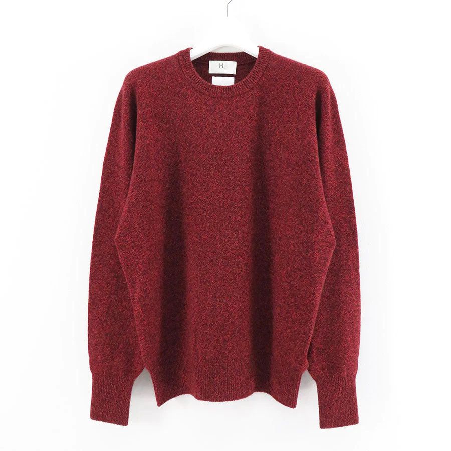 HERILL Wholegarment Pullover Brown HERILL Wholegarment Pullover