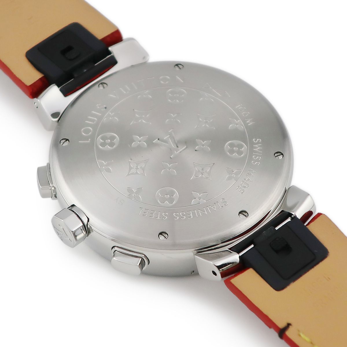 正規品✨ルイヴィトン ✨タンブール ピンク文字盤 腕時計 LOUIS