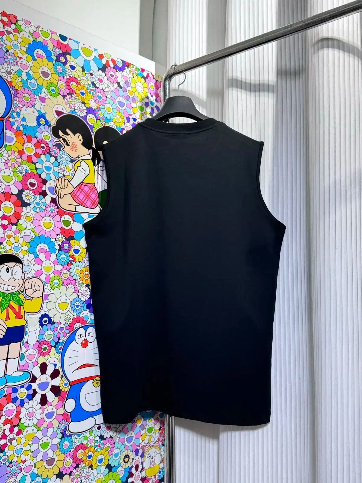 DIORノースリーブTシャツ DIOR(ディオール) ユニセックス カジュアル 黒 ノースリーブ t