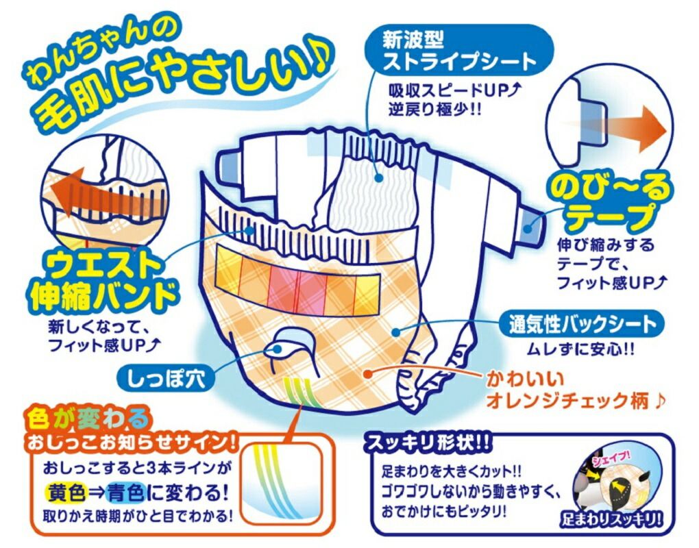 第一衛材 マナーおむつのび～るテープ LL JP 26 P ペット用品