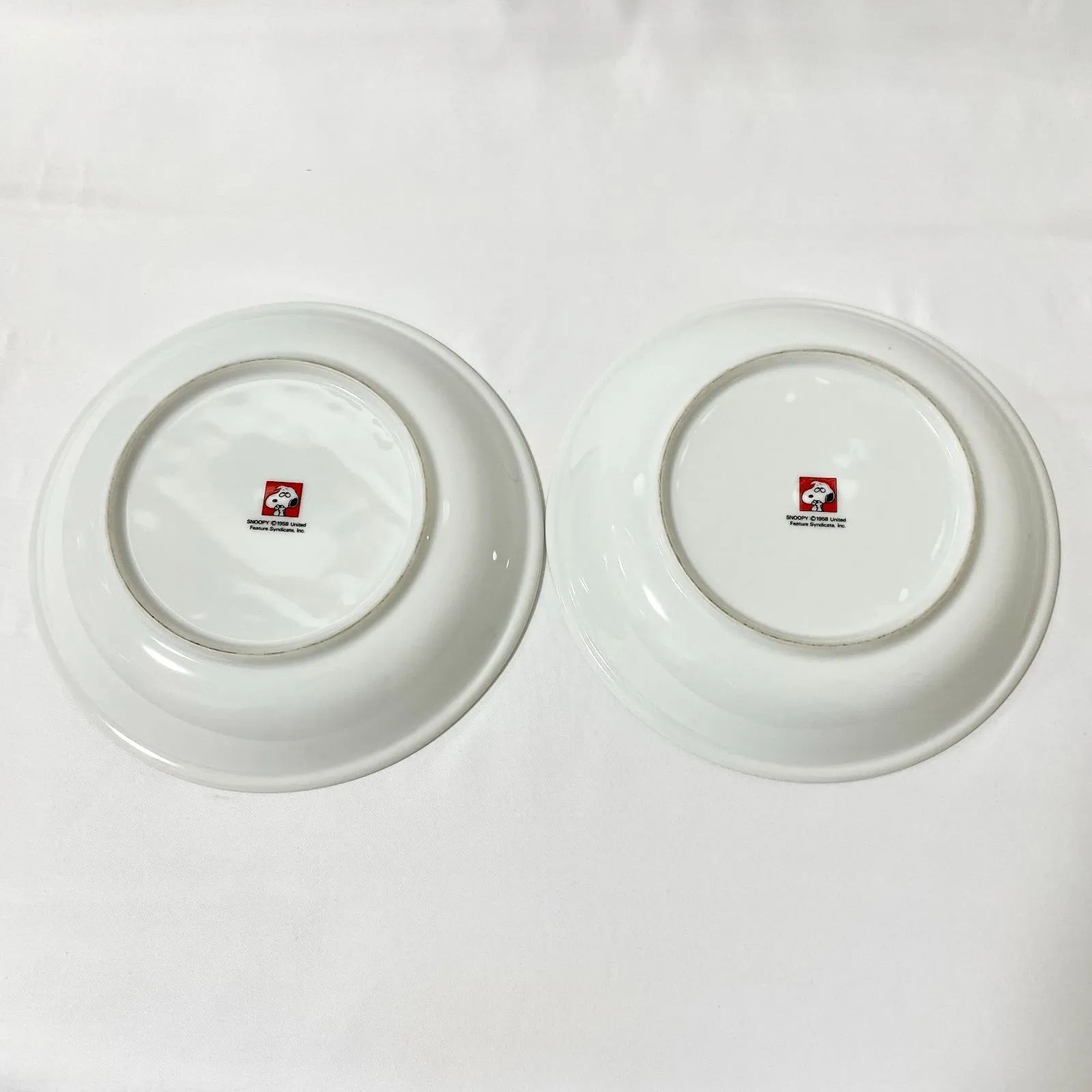 スヌーピー　皿 SNOOPY スヌーピー 皿2枚セット S285 - メルカリ