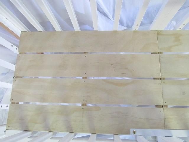 384  ベビー用品 寝具 大和屋 そいねーる3 ベビーベッド カラー ホワイト