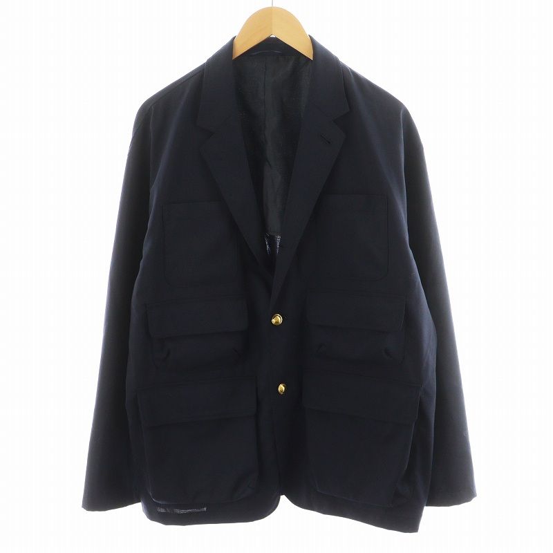 ビームス BEAMS 3ステップ ポケット ブレザージャケット
