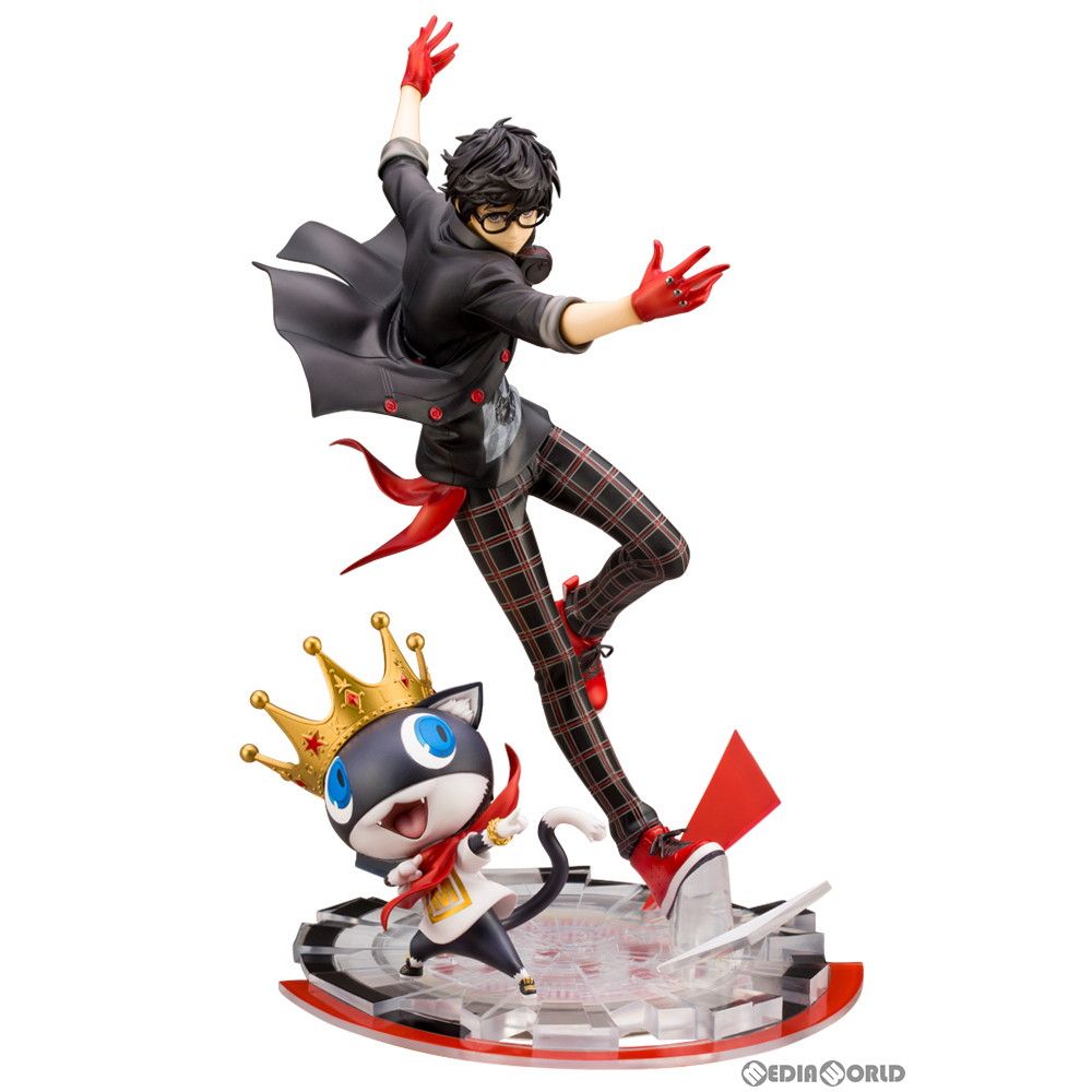 (再販)ARTFX J 主人公u0026モルガナ ペルソナ5 ダンシング・スターナイト 1/8 完成品 フィギュア(PV192) コトブキヤ