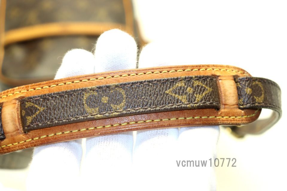 希少美中古□LOUIS VUITTON モノグラム ダヌーブ レザー