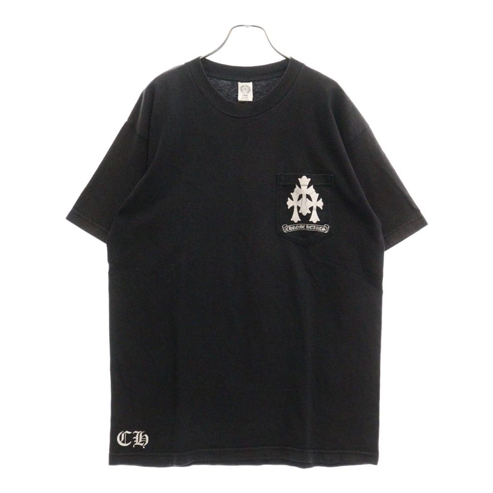 CHROME クロムハーツ ポケット付き セメタリークロス CH Tシャツ
