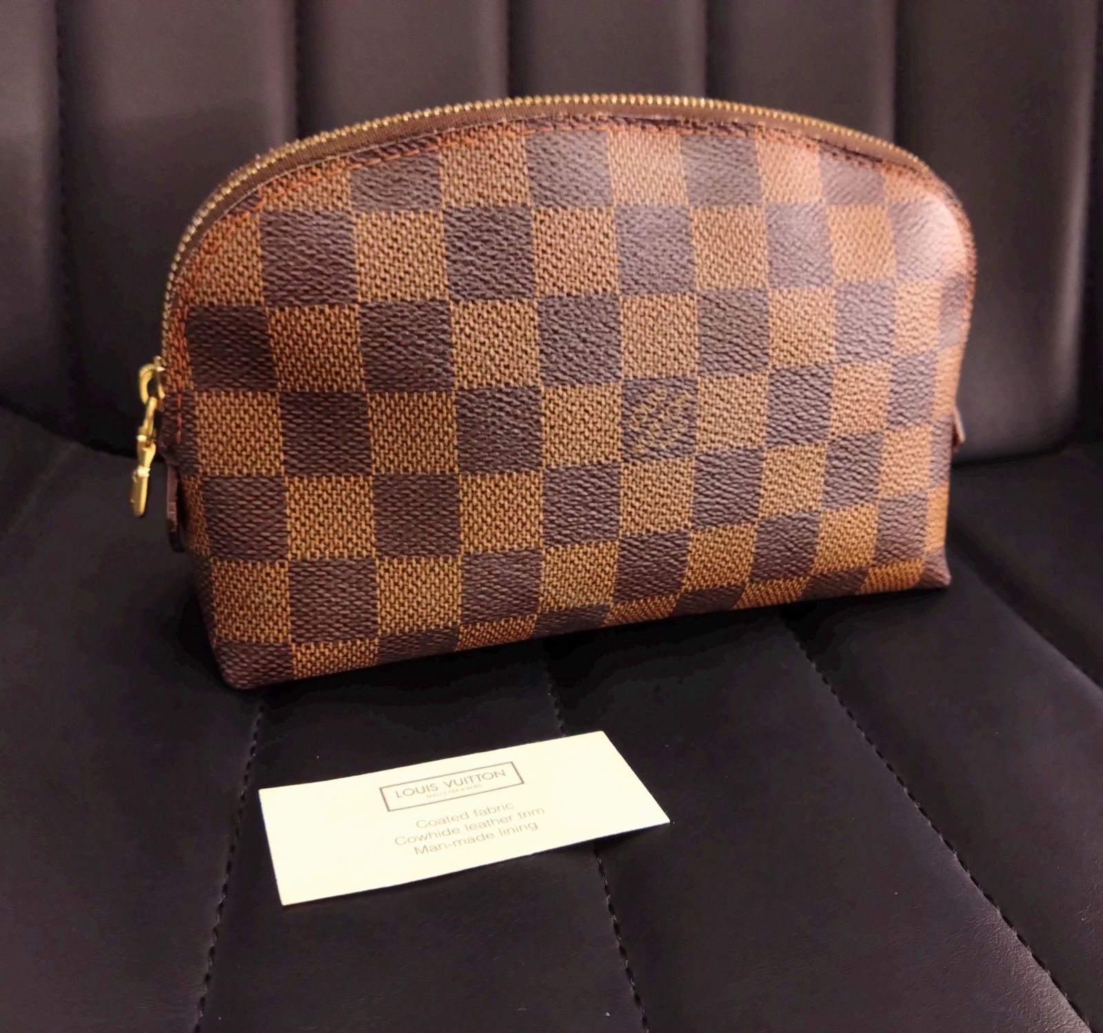 LOUIS VUITTON ダミエ ポシェット コスメポーチ N47516 LOUIS VUITTON ルイヴィトン ポーチ バッグ N47516 ポシェット