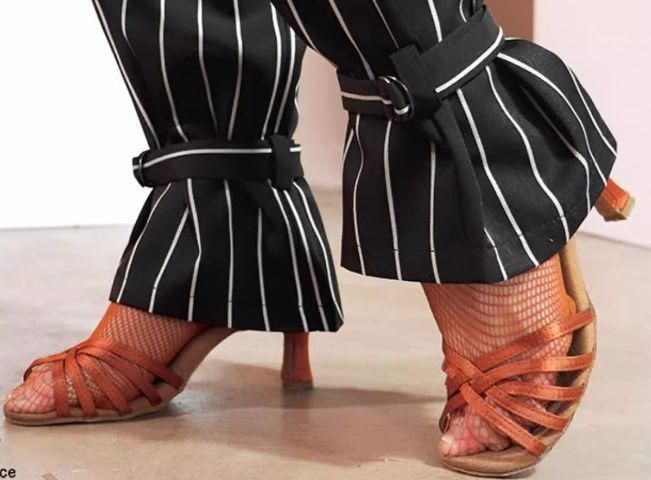 社交ダンス パンツ ズボン ラテンダンス衣装  ストライフ　オーダーメイド 社交ダンス パンツ ズボン ラテンダンス衣装 ストライフ
