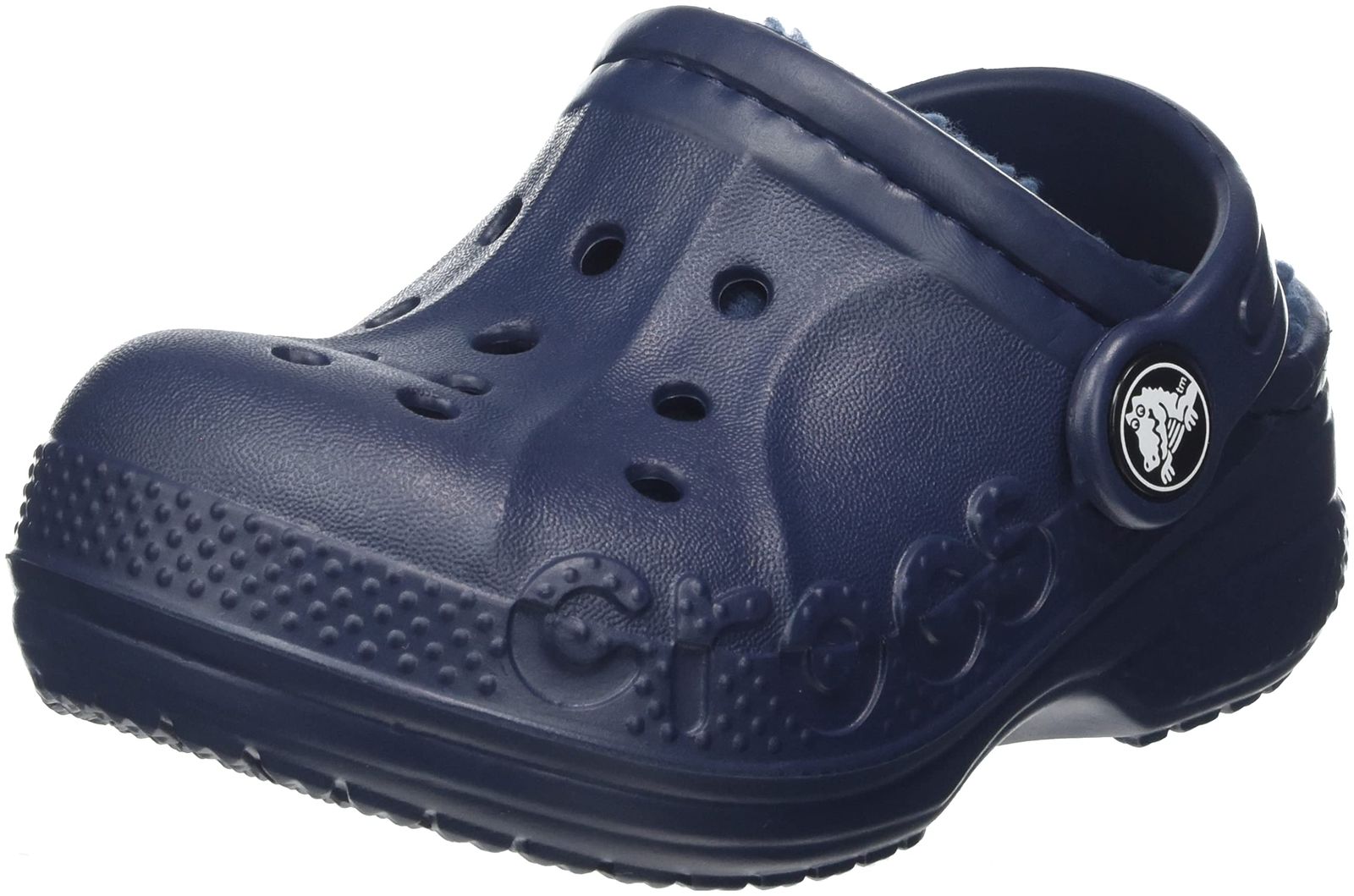 クロックス（crocs） サンダル ジュニア 紺 バヤ ラインド クロッグ キッズ Baya Lined Clog ネイビー 207500-463-2022 ボア付 サボサンダル （ネイビー/２０．０/Jr） [ネイビー] [20.0 cm]