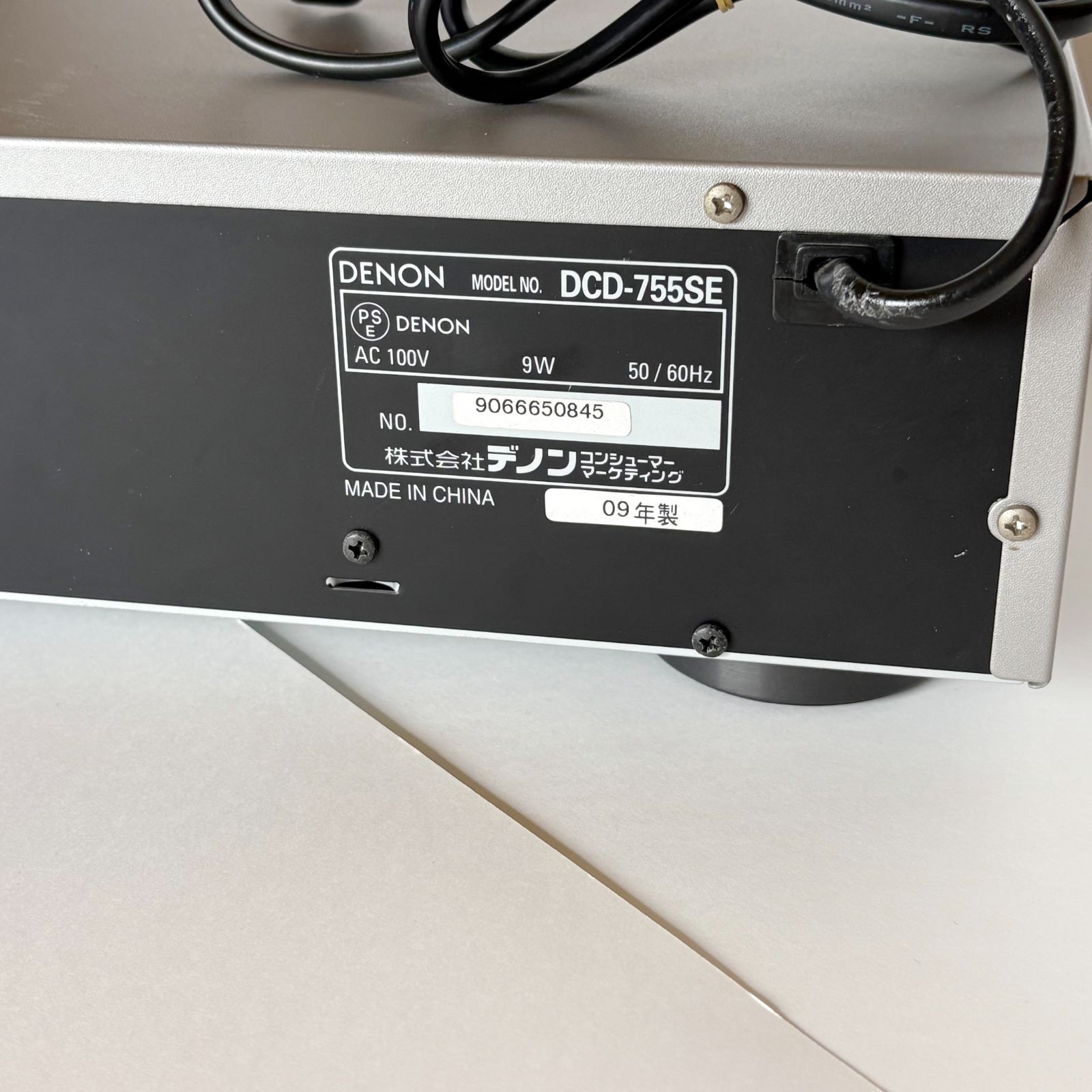 DENON DCD-755SE CDプレーヤー《ジャンク》（CD00725) - メルカリ