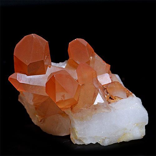 タンジェリーナクォーツ 水晶原石 ブラジル産 天然石専門店  グラウンディング タイムリンク 美！タンジェリンクォーツ クラスター 天然石置物 原石 タンジェリーナ