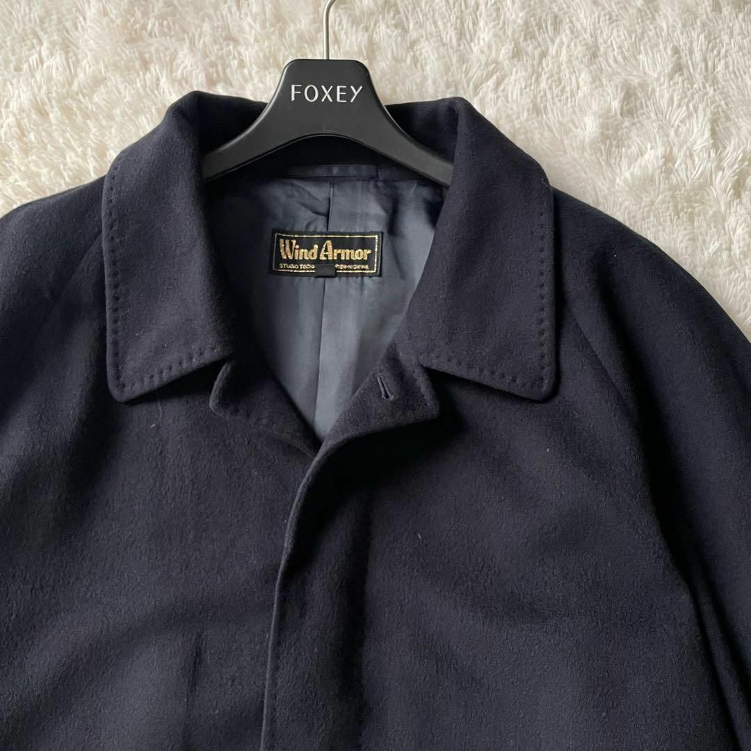 極美品】AOURE スタンドカラーコート イタリア製生地 MANTECO