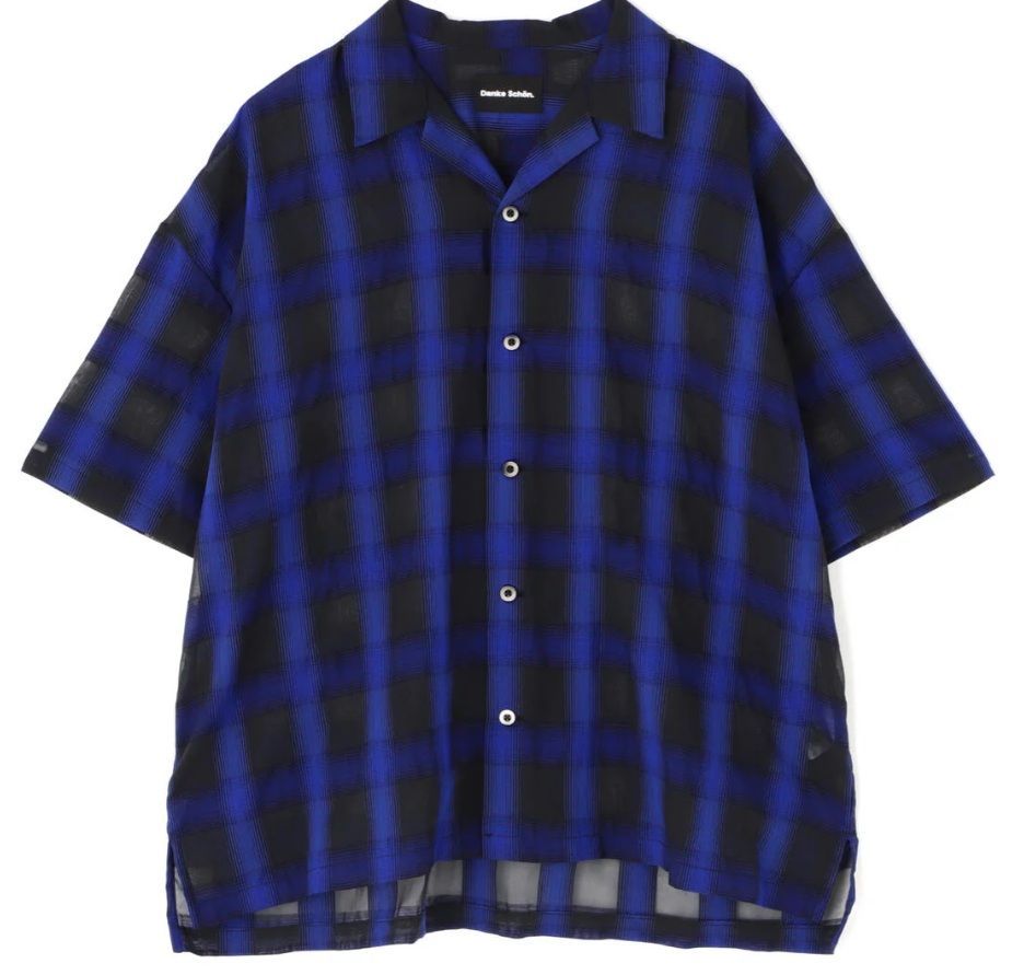 正規品 LHP DankeSchon ダンケシェーン トップス チェック柄 オープン 